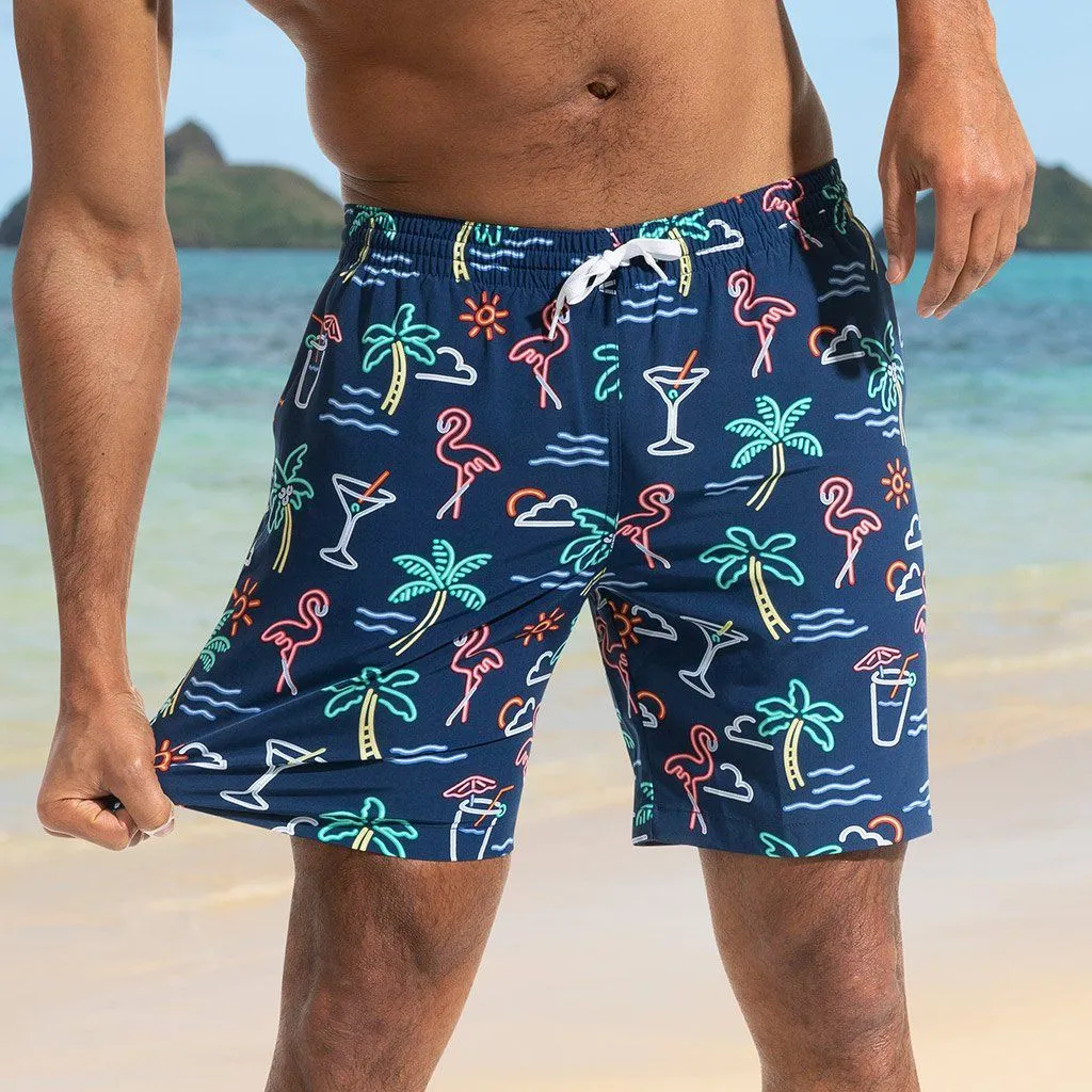 The Neon Lights 7.0" Stretch Short