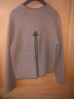Traditional Hammerschmid Knitted Schweden Jacket with fold in back