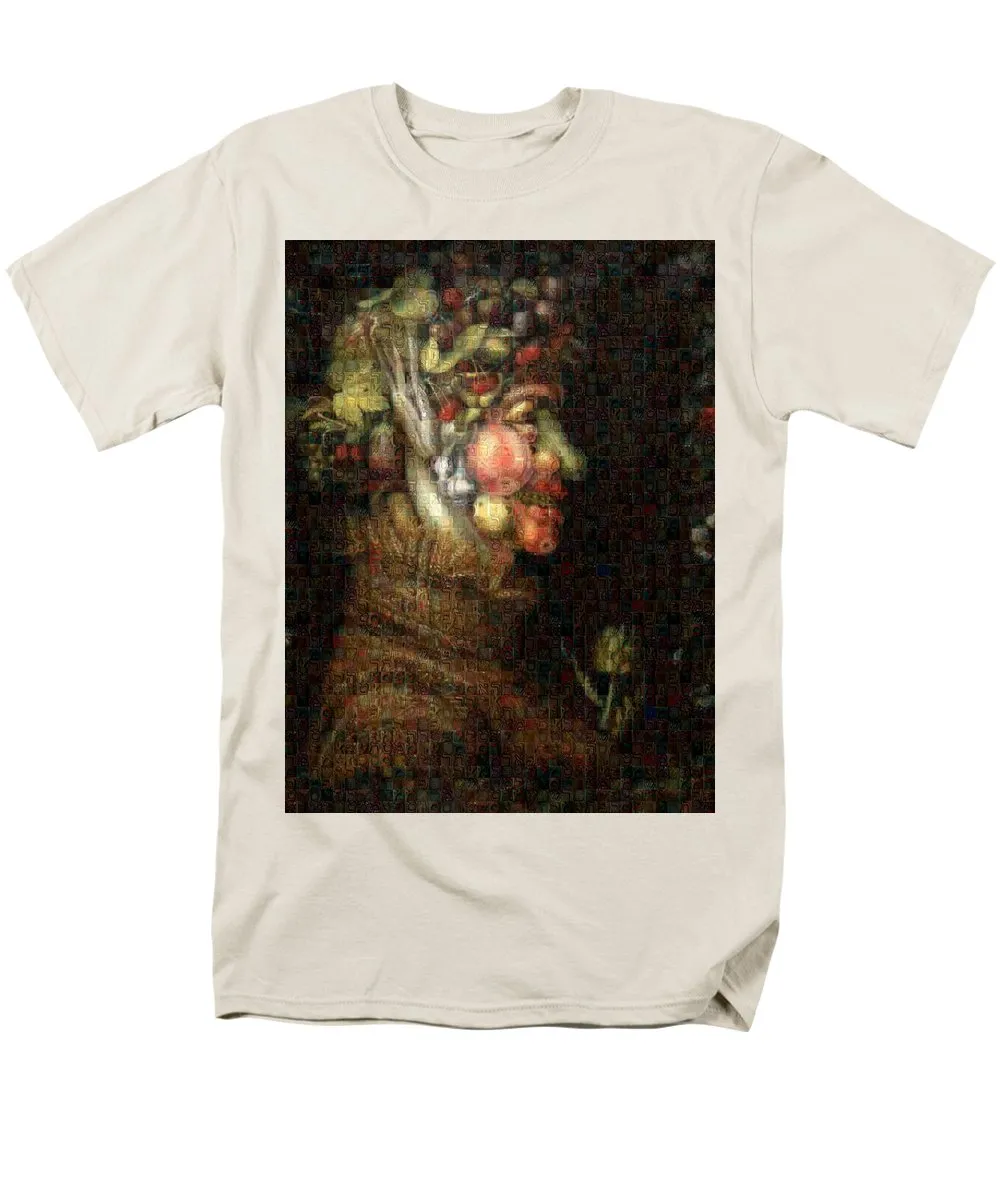 Tribute to Arcimboldo - 2 - Men's T-Shirt  (Regular Fit)