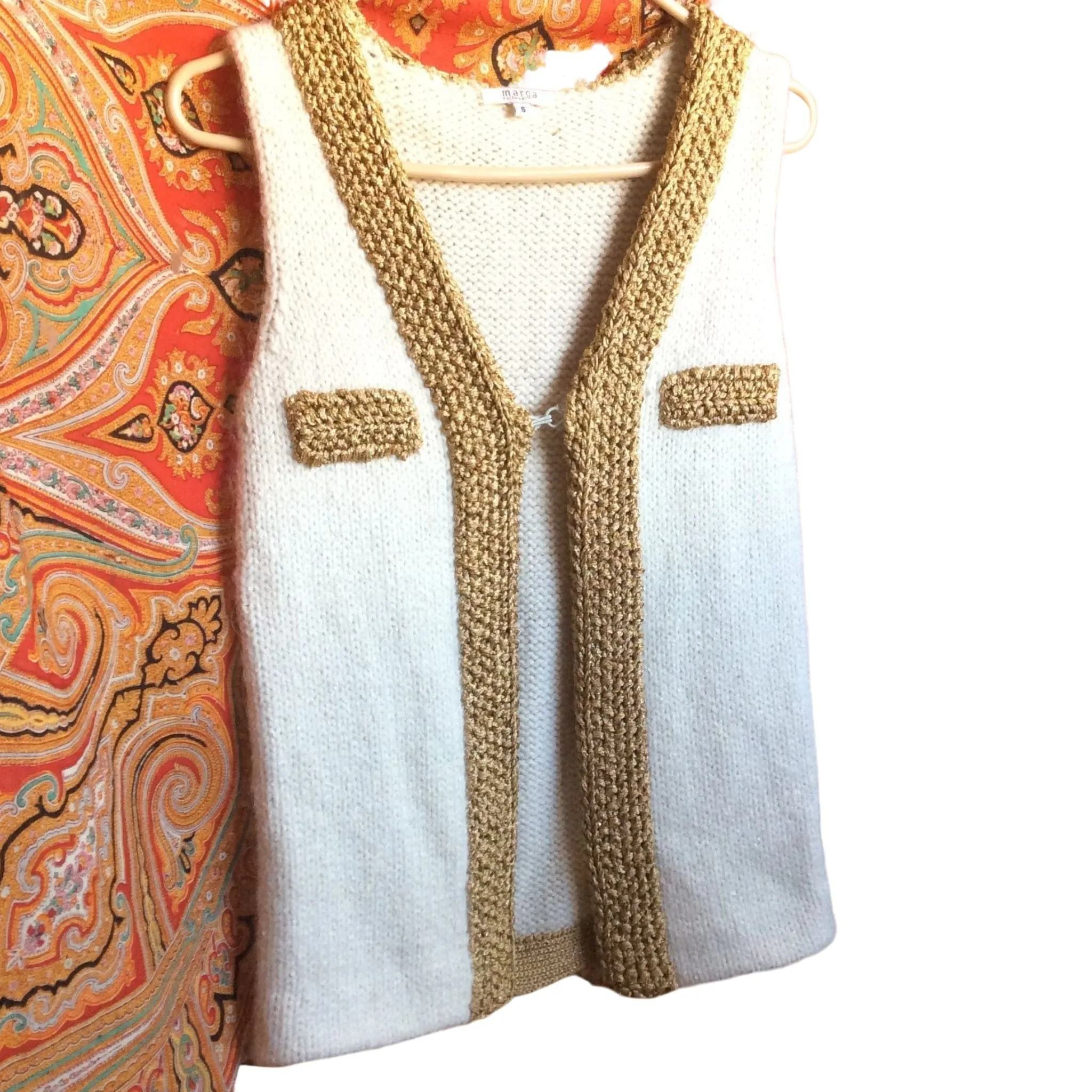 Vintage Alpaca Wool Vest