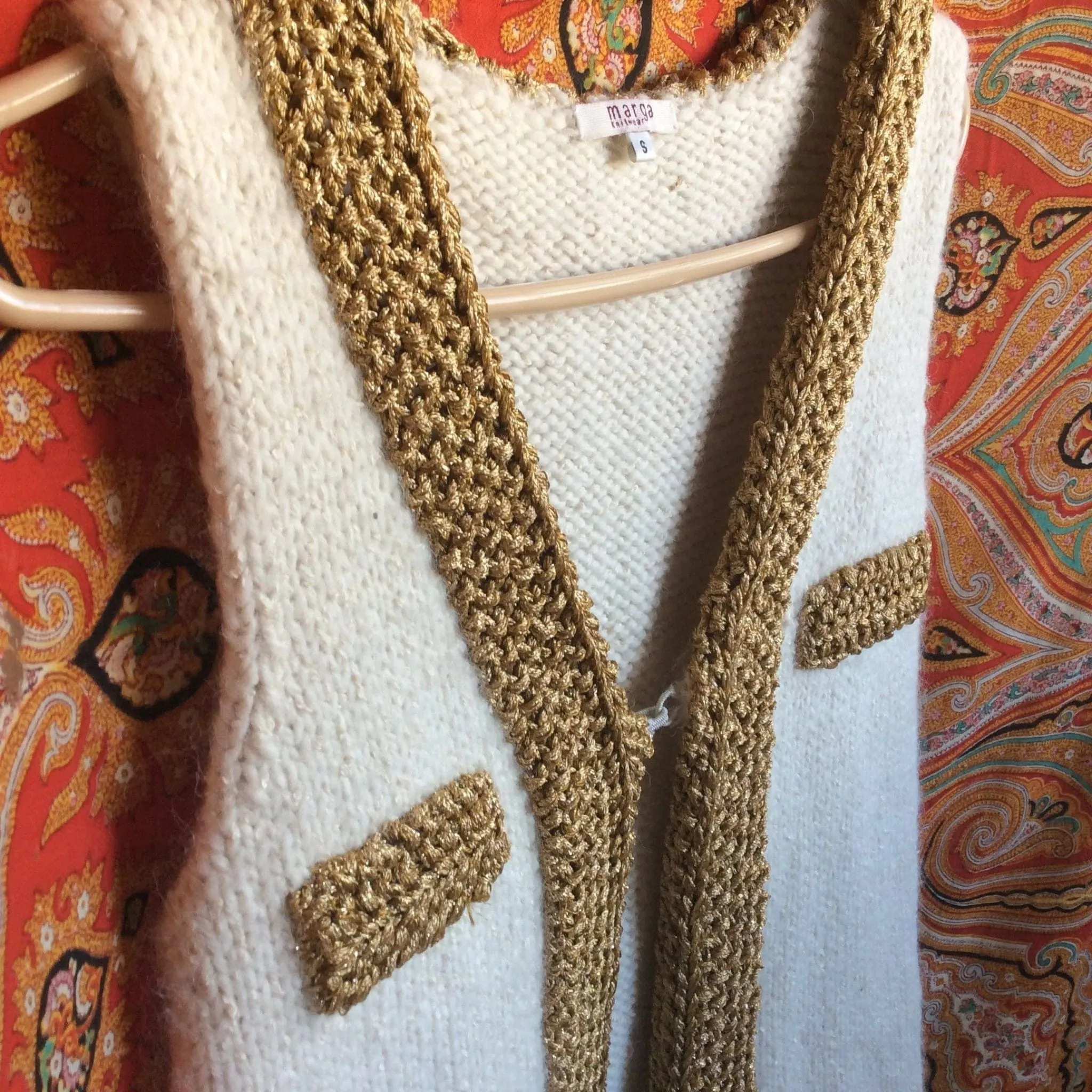 Vintage Alpaca Wool Vest
