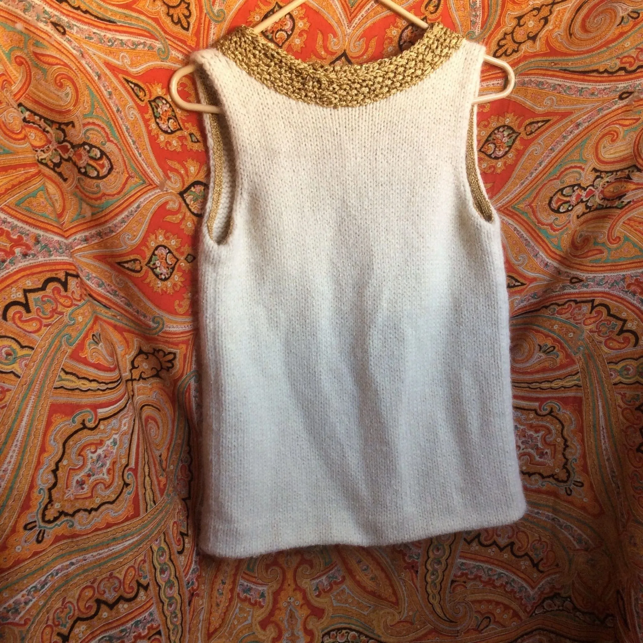 Vintage Alpaca Wool Vest
