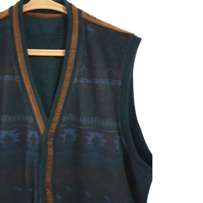 Vintage Wool Vest (Made in Italy)