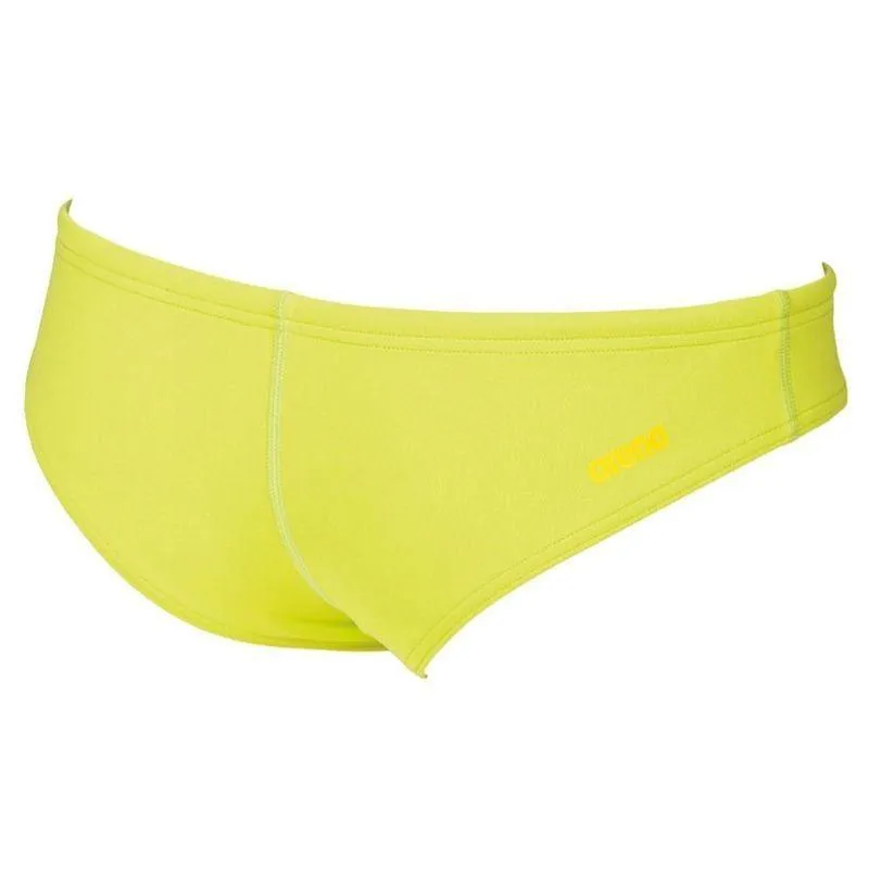 WOMEN'S UNIQUE BRIEF BIKINI BOTTOM - SOFT GREEN/YELLOW STAR