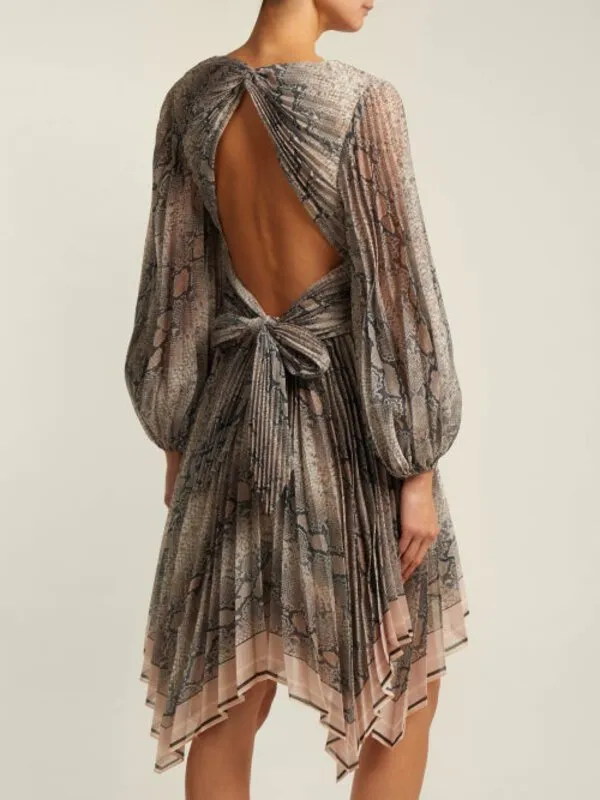 Zimmermann Corsage Pleat Dress (For Hire)
